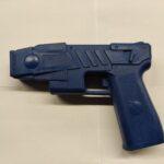 Blue gun M26 Taser