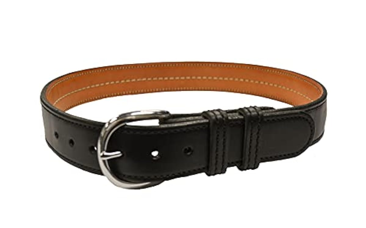 Comp-tac Contour Belt No Taper Nickle hardware - Black size 36