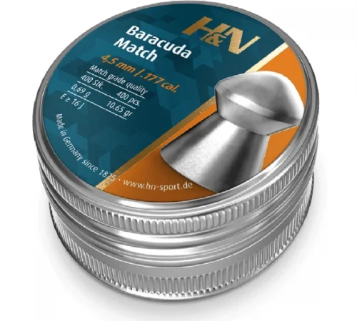 H&N 4.5mm/.177 Barracuda match 0.69g/10.65gr