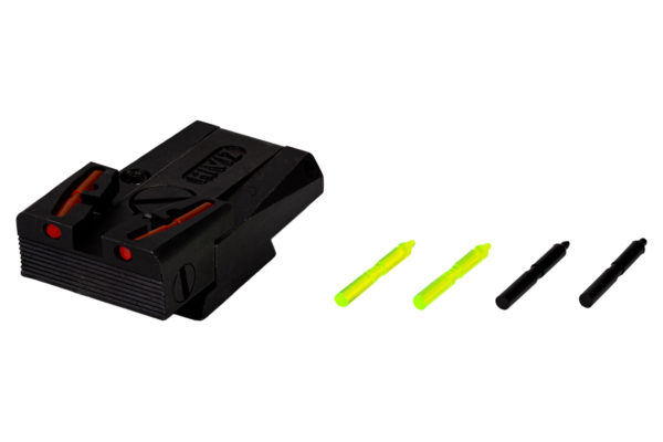 Hiviz Ruger Mark I II III IV adj rear sight set