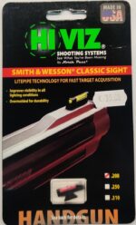 Hiviz S&W .208" DX Front Sight; Red
