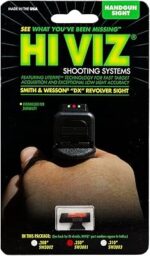 Hiviz S&W .250" DX Front Sight; Red