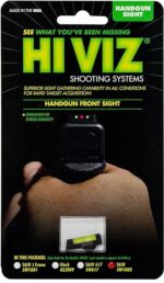 Hiviz S&W pinned front sight green
