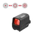 Holosun Classic gesloten reflexvizier HS512C-RD met verwisselbaar vizier en aluminium behuizing