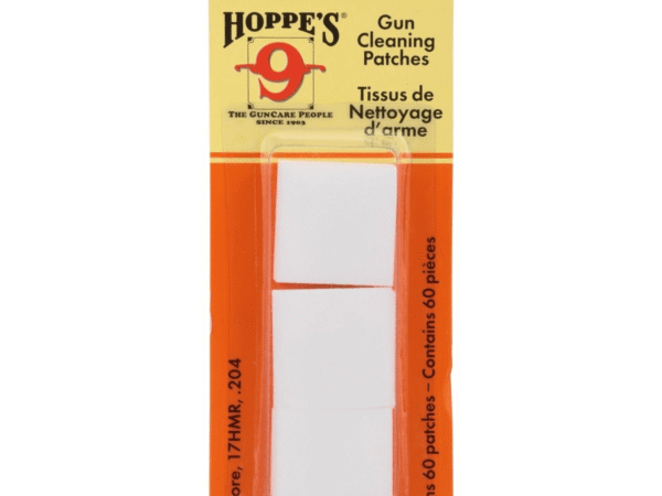 Hoppe's gun cleaning patches .17-.204