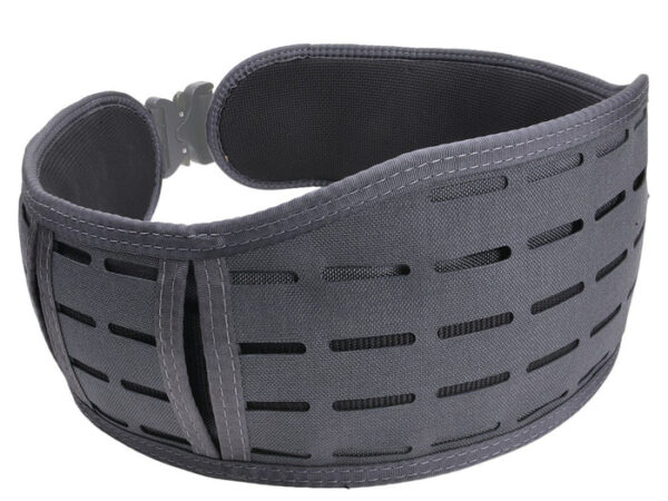 LASER Sure Grip Padded Belt WOLF GREY