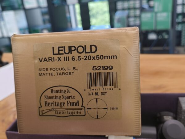 Leupold Vari X III 6.5-20x50