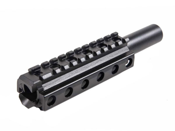 Picatinny railed gas tube for AK
