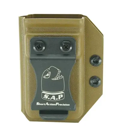 Short Action Precision Kestrel Kydex Holster - 1.5" - Coyote