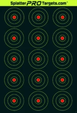 Splatter Pro Targets 15 circles 45x30cm 10Pack