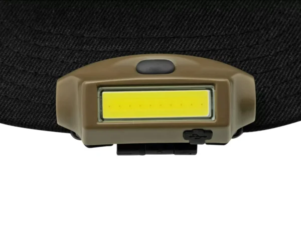 Streamlight Bandit hoofdlamp groene LED – USB oplaadbaar – coyote