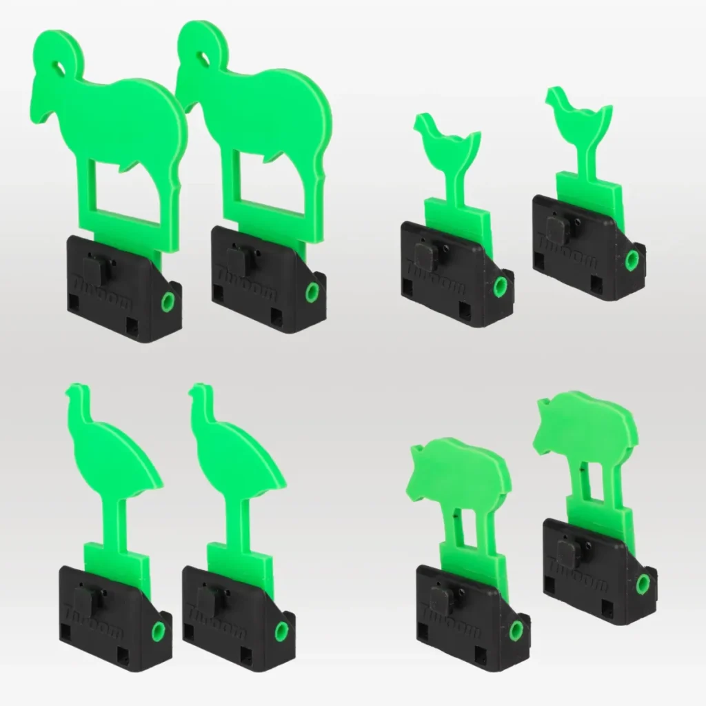 Throom Silhouettes KNOCKDOWN™ Series Kit (Set of 8, 8 Bases)