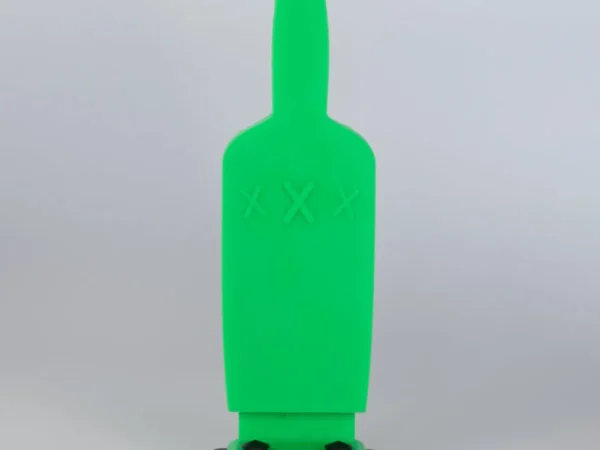 Throom Whiskey Bottle BOUNCEBACK™ Series - Green, Starter Kit (1 target, 1 base)