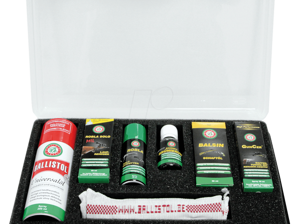 Ballistol wapen onderhoud complete set 15-delig