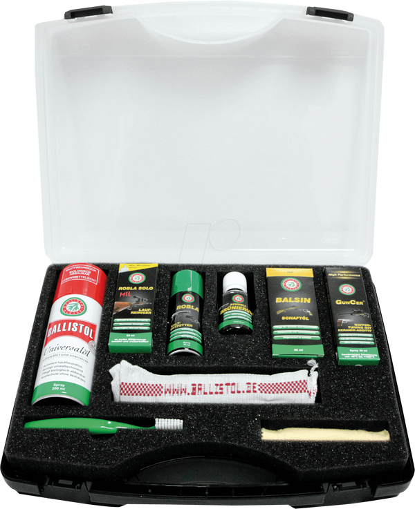 Ballistol wapen onderhoud complete set 15-delig