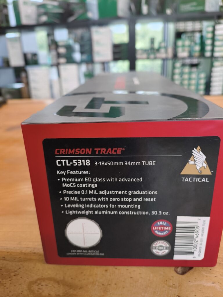 Crimson Trace 3-18x50 -34mm