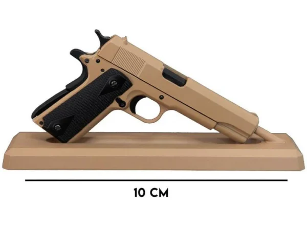 Goat Guns miniature toy model 1911 Crumb Catcher- Coyote