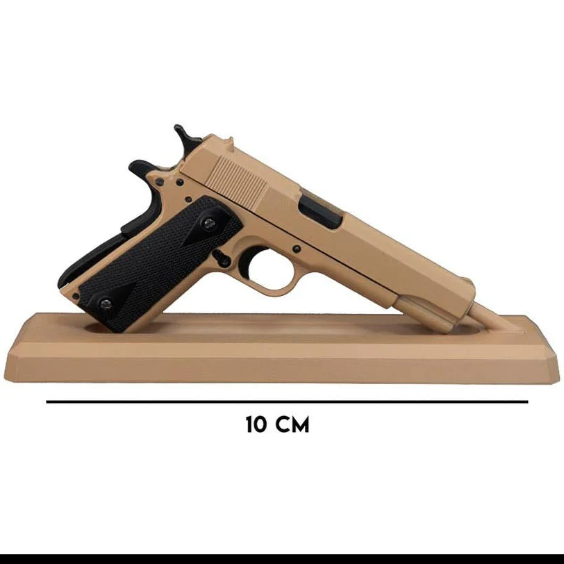 Goat Guns miniature toy model 1911 Crumb Catcher- Coyote