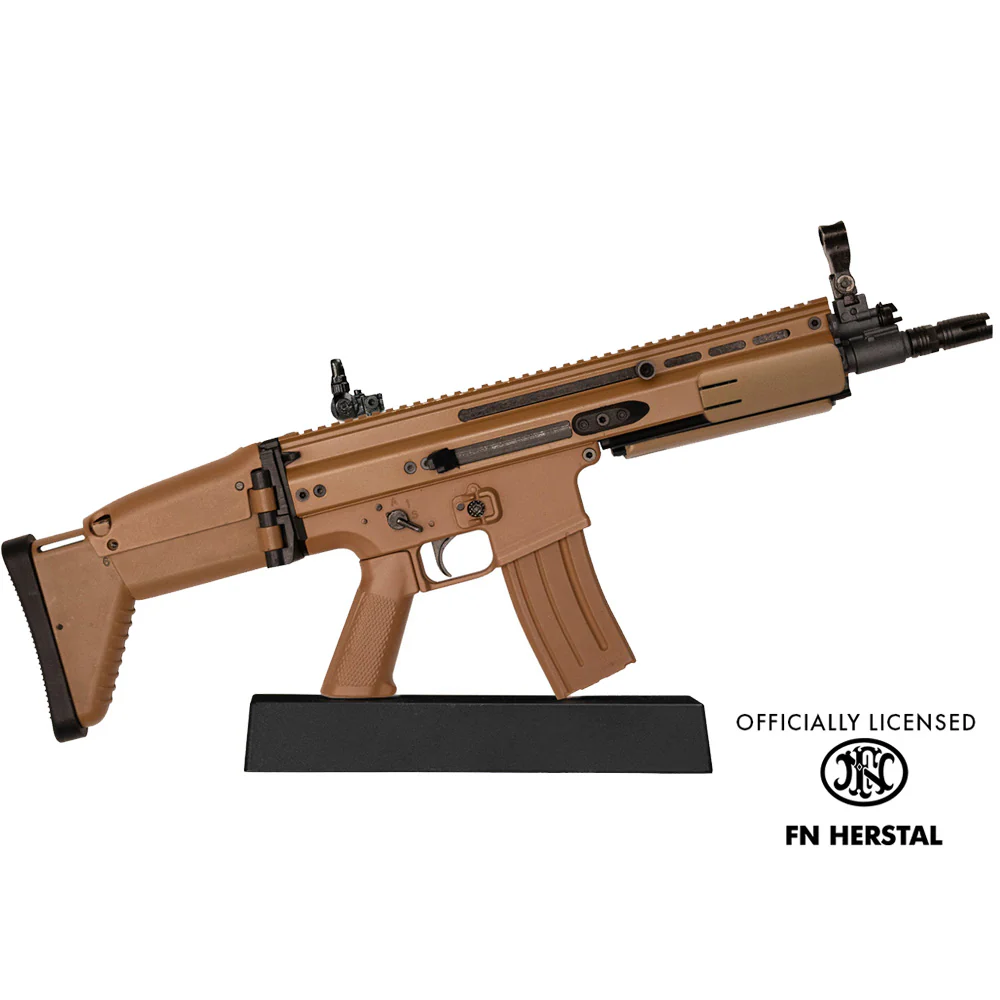 Goat Guns miniature toy model FN SCAR - Coyote