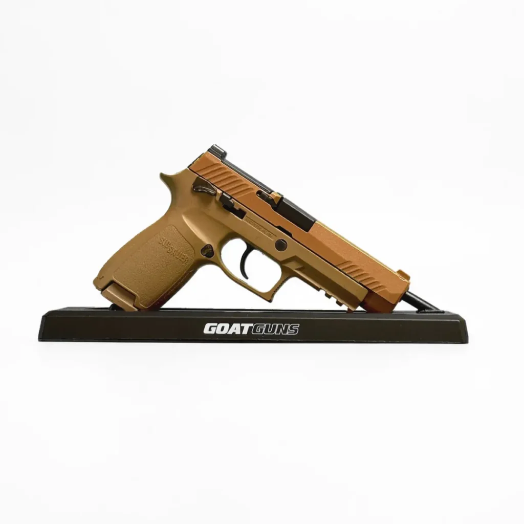 Goat Guns miniature toy model Sig Sauer M17 - Coyote