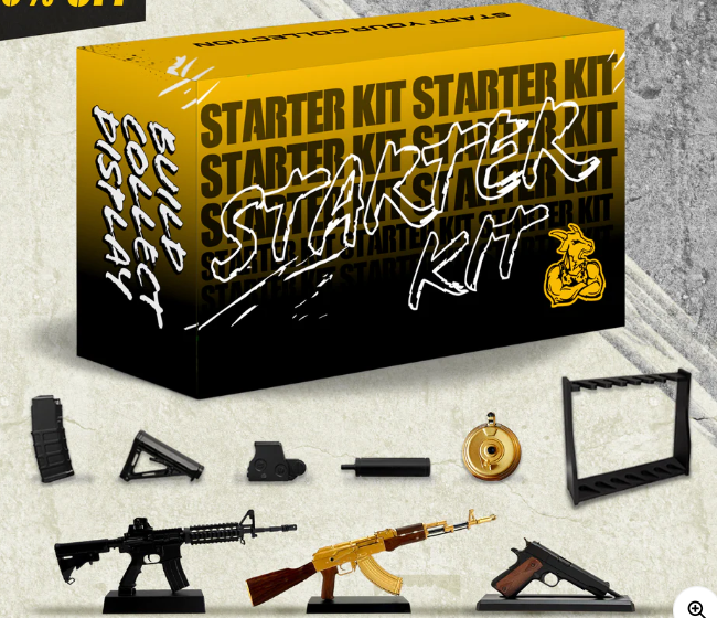 Goat Guns miniature toy model Starter Kit