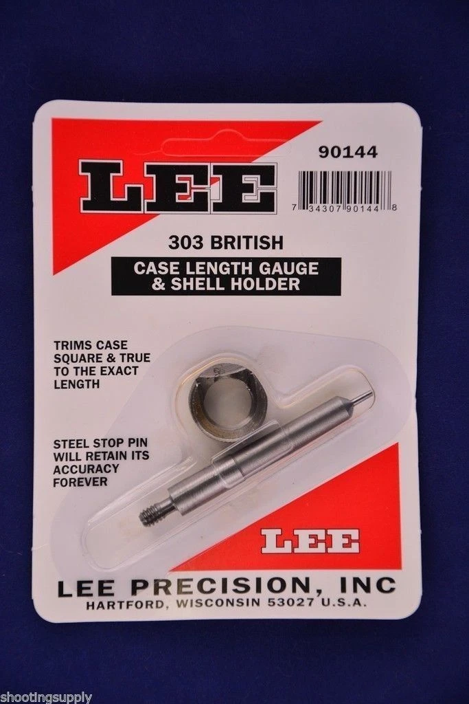 Lee Precision Case length gauge & shellholder 300 Savage