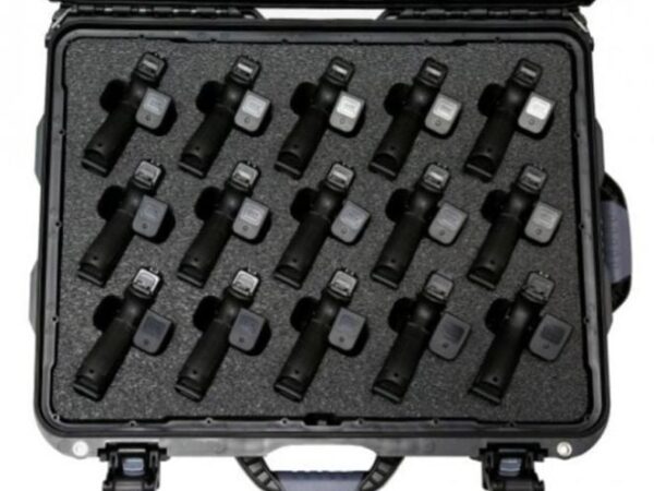 NANUK 950 BLACK - 15 PISTOLS FOAM