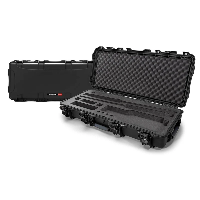 NANUK 985 BLACK - TAC 1 FOAM - shotgun