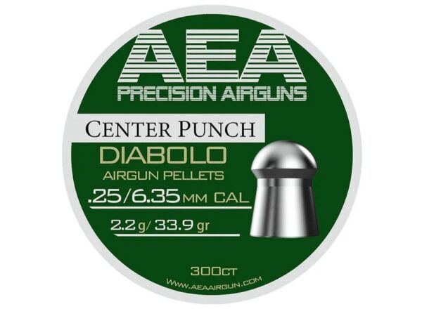 Pellets AEA Precision Center Punch 6,36mm 33,9gr