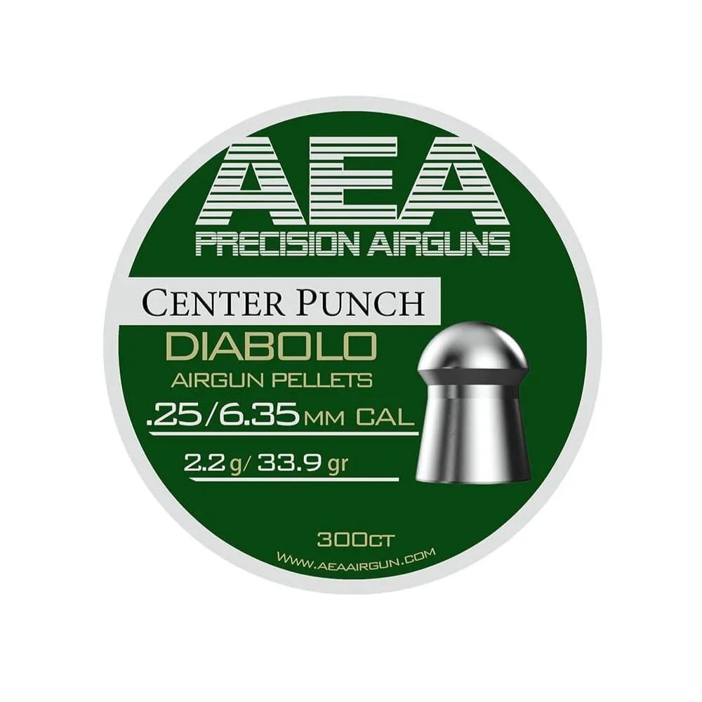 Pellets AEA Precision Center Punch 6,36mm 33,9gr