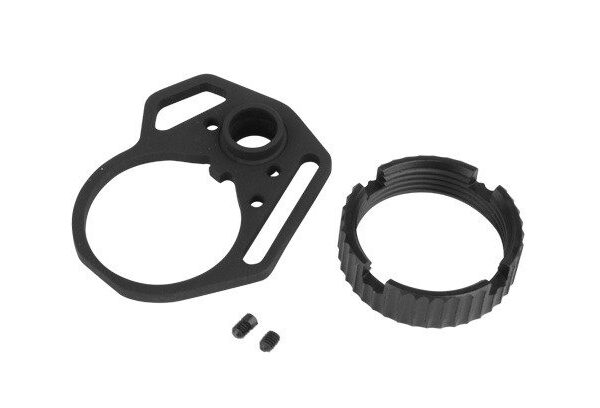 Strike Industries Muliti functional endplate & anti-rotation castle nut