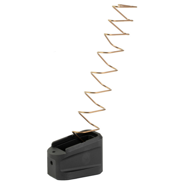 Strike ind Aluminum extended Magazine plate for Glock 19 - 9mm - BLK
