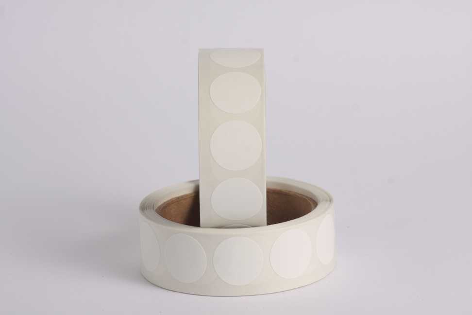Target pasters white 20mm